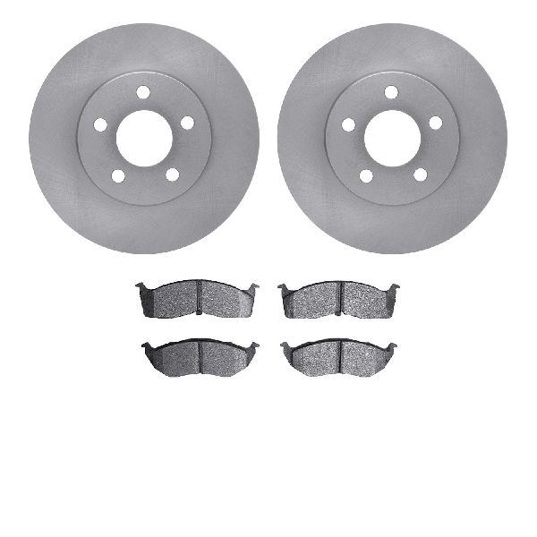 2000-2005 Dodge Neon Disc Brake Kit - Front (Dynamic Friction)