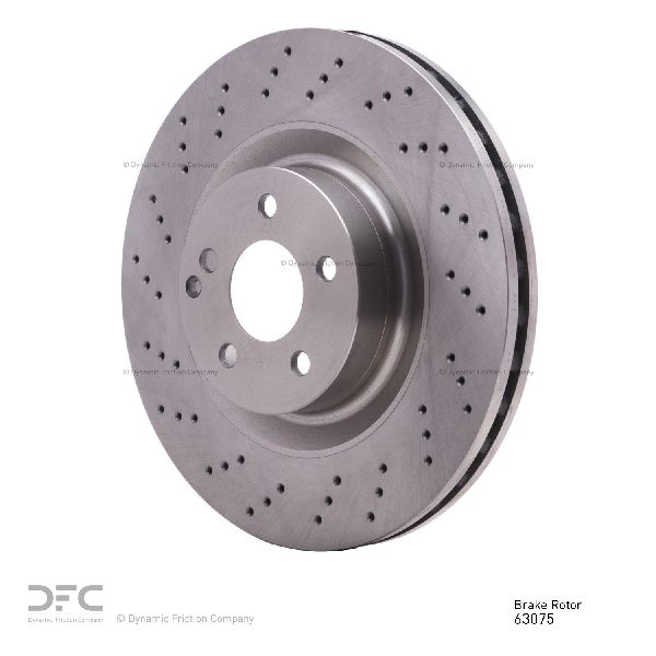 2007-2013 Mercedes-Benz S600 Disc Brake Rotor - Front (Dynamic Friction)