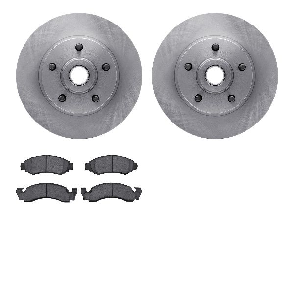 1974-1975 Lincoln Continental Disc Brake Kit - Front (Dynamic Friction)