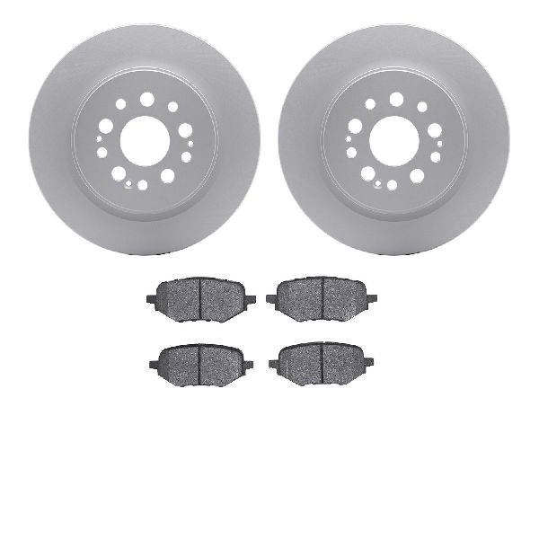 2017-2021 Honda Clarity Disc Brake Kit - Rear (Dynamic Friction)