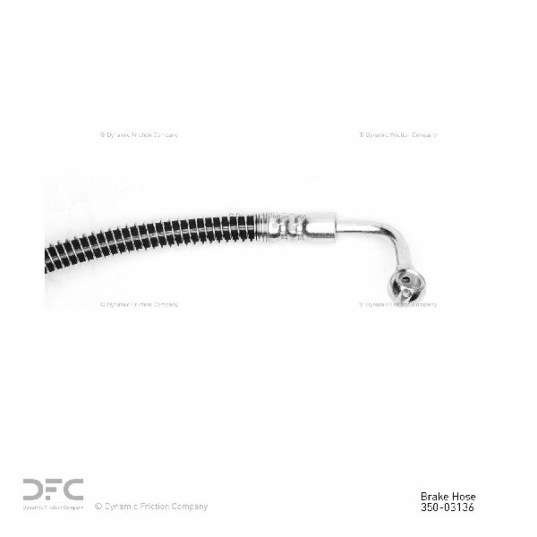 2012-2017 Hyundai Veloster Brake Hydraulic Hose - Rear Left (Dynamic Friction)