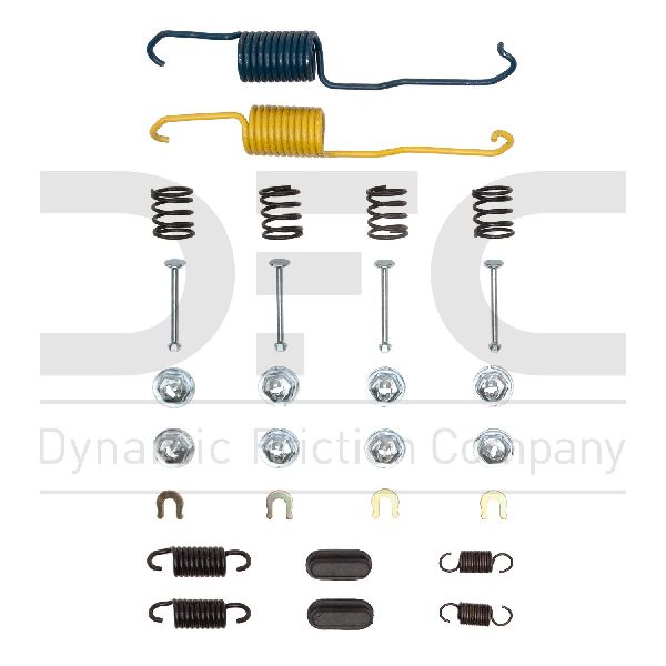 1999-2003 Toyota Solara Drum Brake Hardware Kit - Rear (Dynamic Friction)