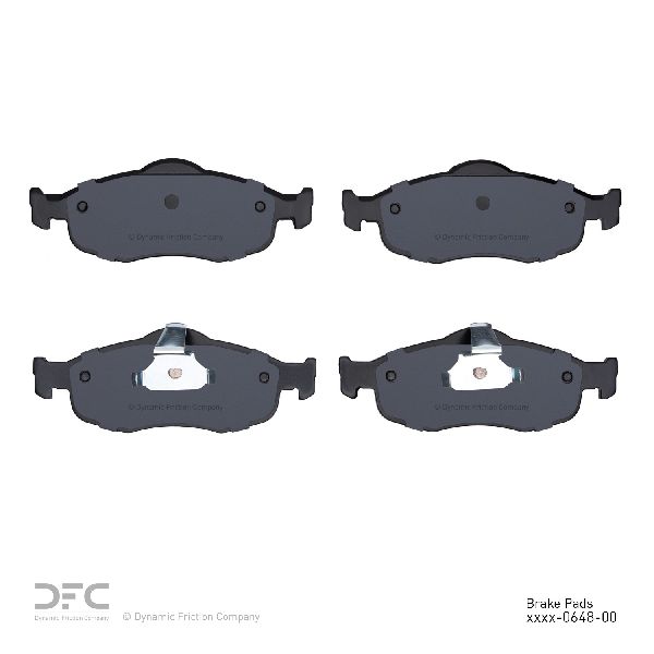 1995-2000 Ford Contour Disc Brake Pad Set - Front (Dynamic Friction)