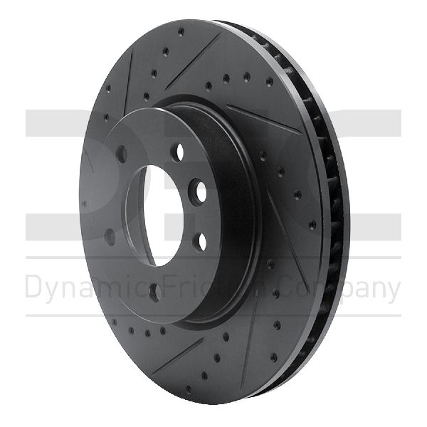 2003-2010 Porsche Cayenne Disc Brake Rotor - Front Right (Dynamic Friction)