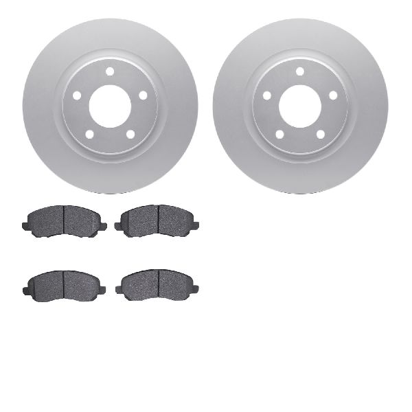 2016-2017 Jeep Compass Disc Brake Kit - Front (Dynamic Friction)