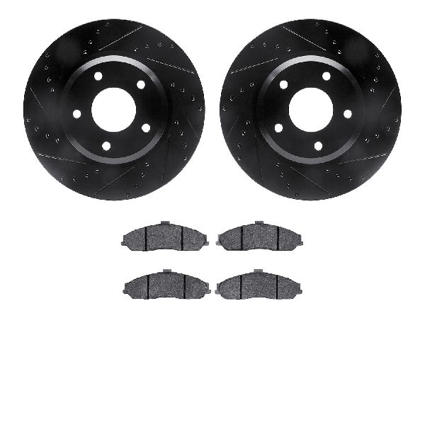 2005-2006 Pontiac GTO Disc Brake Kit - Front (Dynamic Friction)