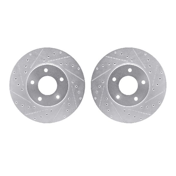 1997-1999 Jaguar XK8 Disc Brake Rotor Set - Front (Dynamic Friction)