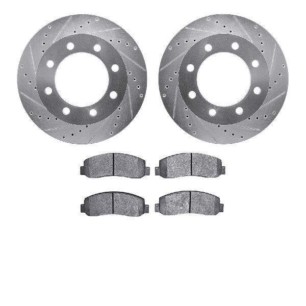 2005-2011 Ford F-350 Super Duty Disc Brake Kit - Front (Dynamic Friction)