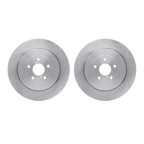 2004 Subaru Impreza Disc Brake Rotor Set - Rear (Dynamic Friction)