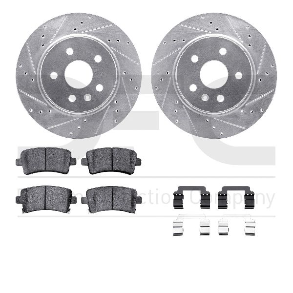 2010 Buick Allure Disc Brake Kit - Rear (Dynamic Friction)