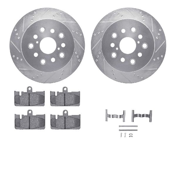2001-2006 Lexus LS430 Disc Brake Kit - Rear (Dynamic Friction)