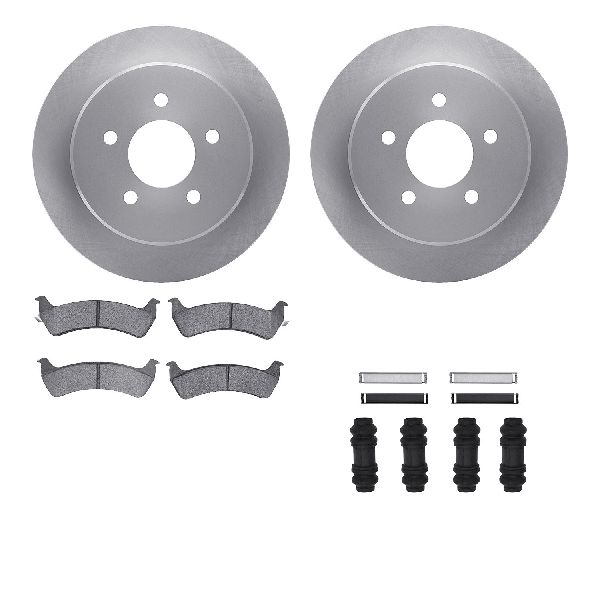 2001-2002 Ford Explorer Sport Disc Brake Kit - Rear (Dynamic Friction)