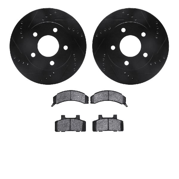 1985-1990 Cadillac DeVille Disc Brake Kit - Front (Dynamic Friction)