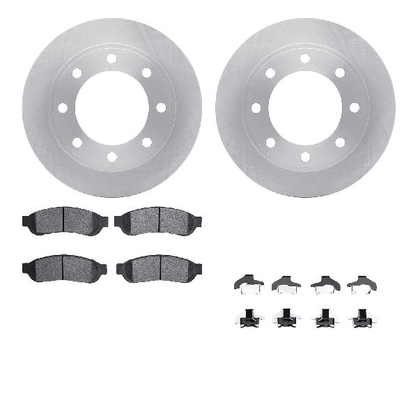 2006-2010 Ford F-350 Super Duty Disc Brake Kit - Rear (Dynamic Friction)