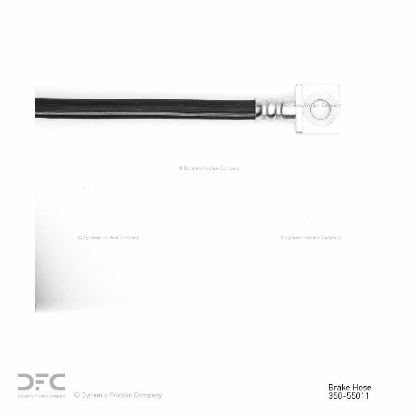 1985-1992 Lincoln Mark VII Brake Hydraulic Hose - Rear Left Lower (Dynamic Friction)