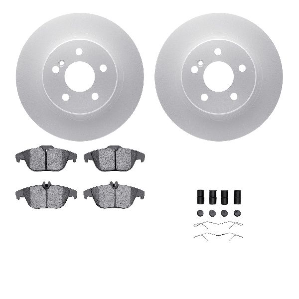 2008-2012 Mercedes-Benz C300 Disc Brake Kit - Rear (Dynamic Friction)