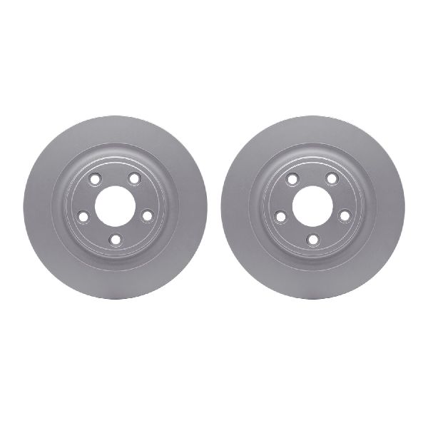 2006-2008 Jaguar S-Type Disc Brake Rotor Set - Rear (Dynamic Friction)
