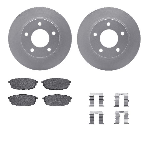 2002-2003 Mazda Protege5 Disc Brake Kit - Rear (Dynamic Friction)