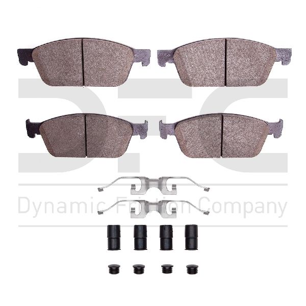 2014-2023 Ford Transit Connect Disc Brake Pad Set - Front (Dynamic Friction)