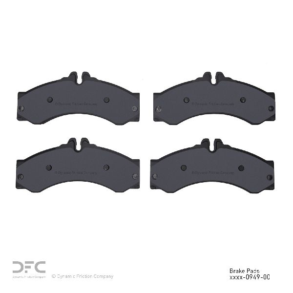 2002-2006 Freightliner Sprinter 2500 Disc Brake Pad Set - Front (Dynamic Friction)