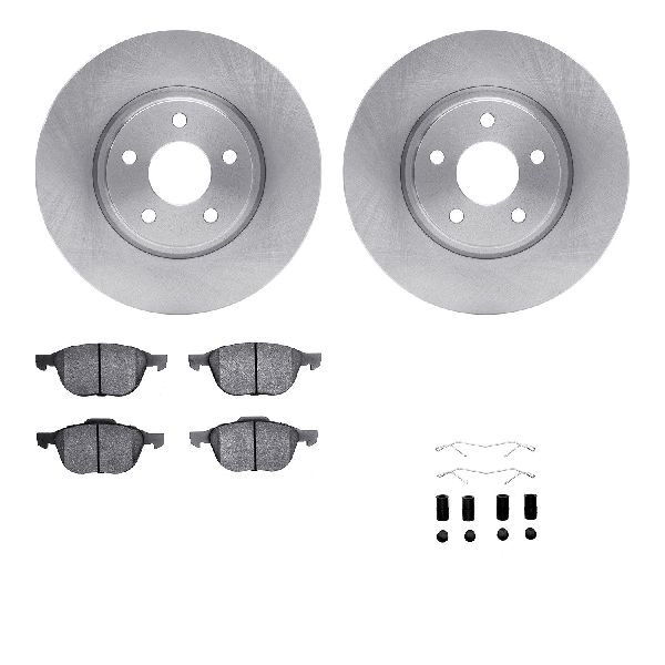 2004-2011 Volvo S40 Disc Brake Kit - Front (Dynamic Friction)