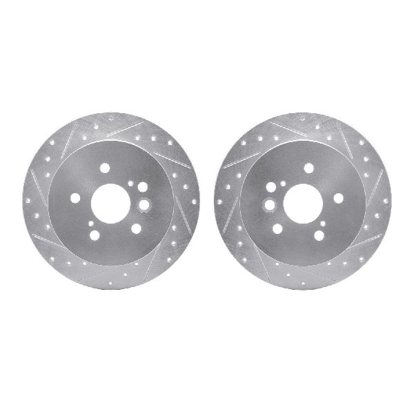 2004-2005 Toyota RAV4 Disc Brake Rotor Set - Rear (Dynamic Friction)