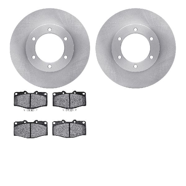 1988-1995 Toyota Pickup Disc Brake Kit - Front (Dynamic Friction)