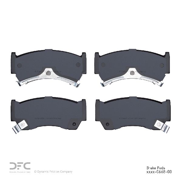 1995-1998 Nissan 200SX Disc Brake Pad Set - Front (Dynamic Friction)