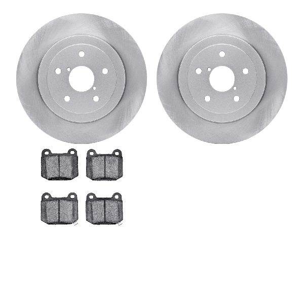 2005-2007 Subaru Impreza Disc Brake Kit - Rear (Dynamic Friction)