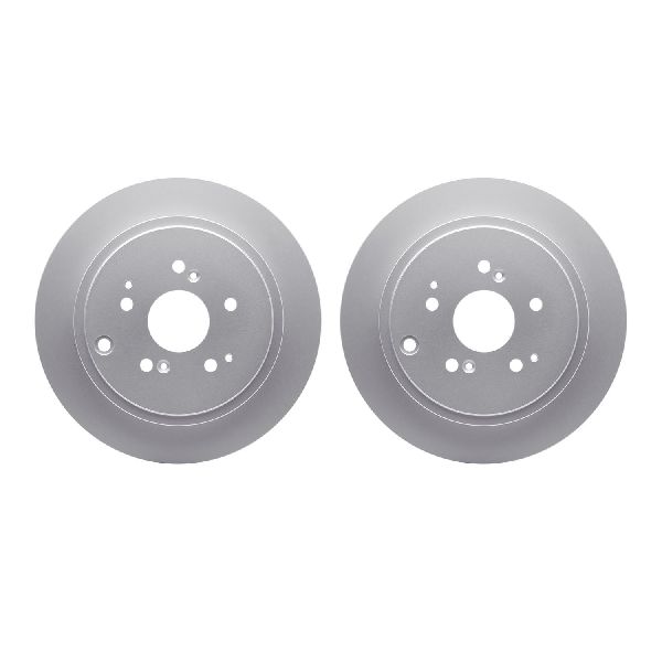2003-2008 Honda Pilot Disc Brake Rotor Set - Rear (Dynamic Friction)