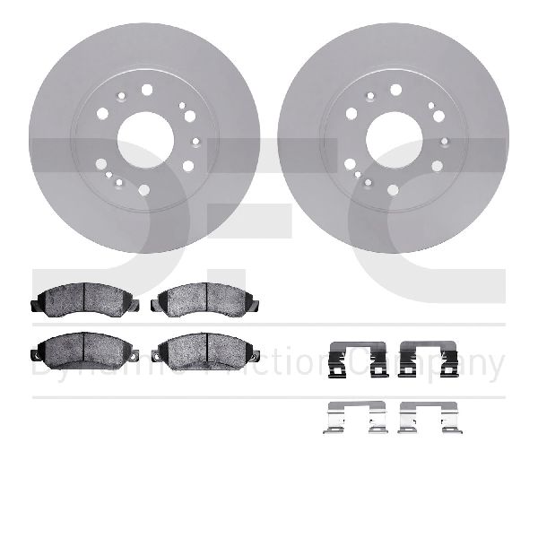 2007-2008 Chevrolet Tahoe Disc Brake Kit - Front (Dynamic Friction)