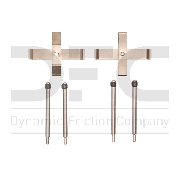 1967-1974 Porsche 911 Disc Brake Hardware Kit - Front (Dynamic Friction)