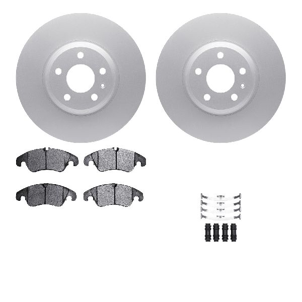 2009-2011 Audi A4 Disc Brake Kit - Front (Dynamic Friction)
