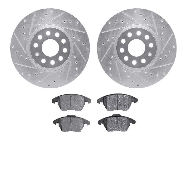 2006-2007 Audi A3 Disc Brake Kit - Front (Dynamic Friction)