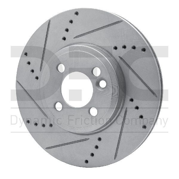 2007-2015 Mini Cooper Disc Brake Rotor - Front Left (Dynamic Friction)