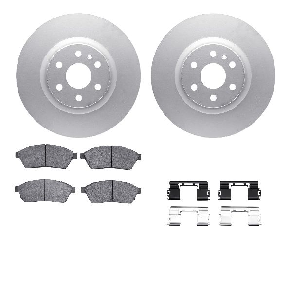 2010-2016 Cadillac SRX Disc Brake Kit - Front (Dynamic Friction)