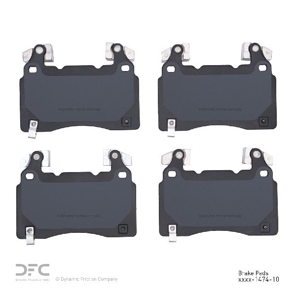 2016 Cadillac ELR Disc Brake Pad Set - Front (Dynamic Friction)