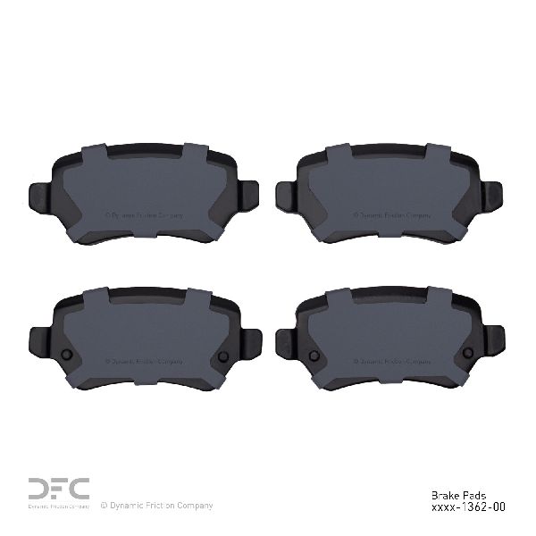 2008 Saturn Astra Disc Brake Pad Set - Rear (Dynamic Friction)