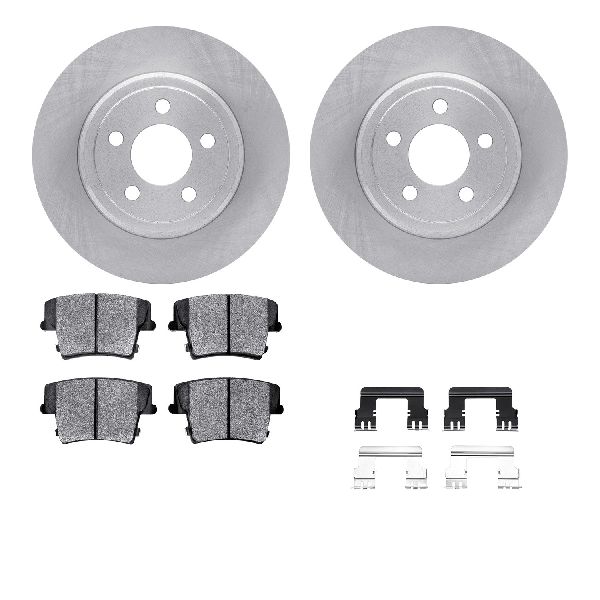 2005-2008 Dodge Magnum Disc Brake Kit - Rear (Dynamic Friction)