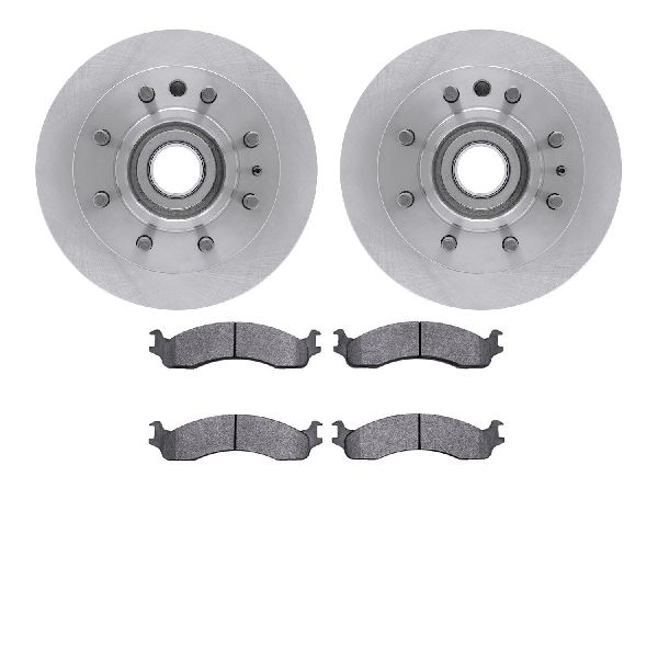1999-2007 Ford E-350 Super Duty Disc Brake Kit - Front (Dynamic Friction)