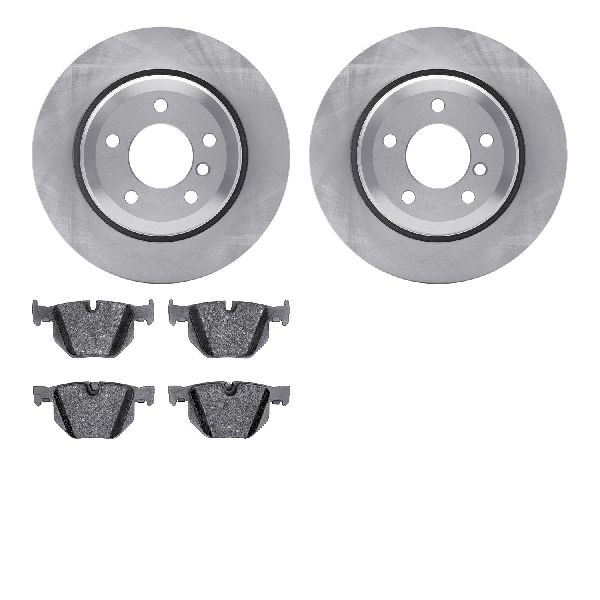 2009-2010 BMW 528i xDrive Disc Brake Kit - Rear (Dynamic Friction)