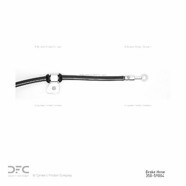 1983-1987 Honda Civic Brake Hydraulic Hose - Front (Dynamic Friction)