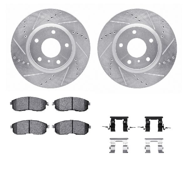 2003-2005 INFINITI G35 Disc Brake Kit - Front (Dynamic Friction)