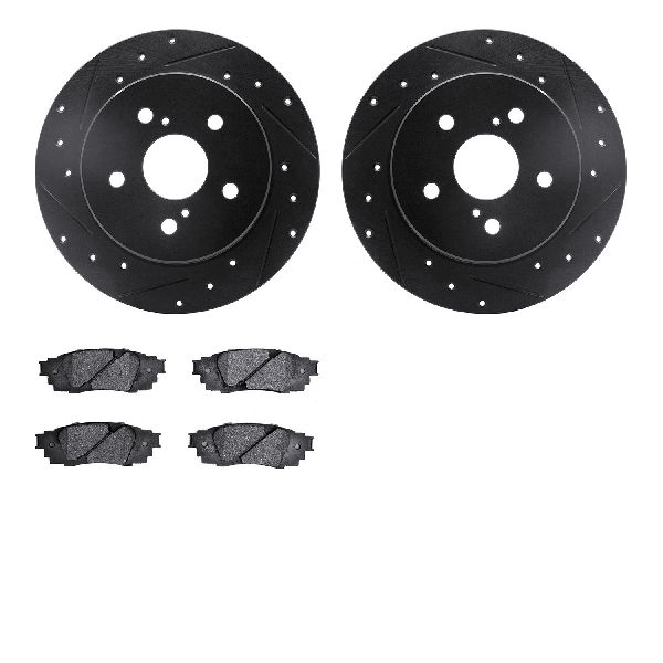 2019-2022 Toyota RAV4 Disc Brake Kit - Rear (Dynamic Friction)