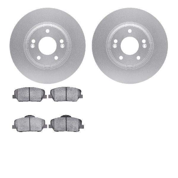 2013 Hyundai Veloster Disc Brake Kit - Front (Dynamic Friction)