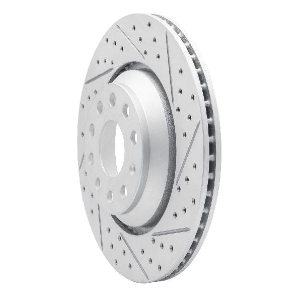 2018-2025 Volkswagen Atlas Disc Brake Rotor - Rear Right (Dynamic Friction)