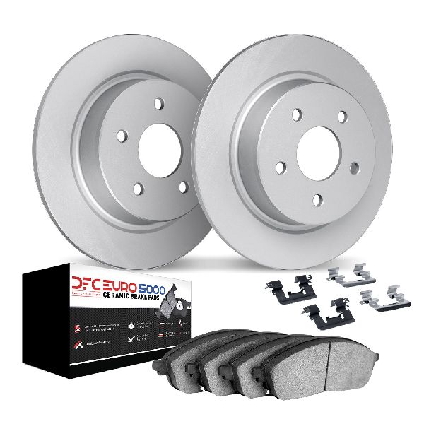 2022 Jaguar E-Pace Disc Brake Kit - Rear (Dynamic Friction)