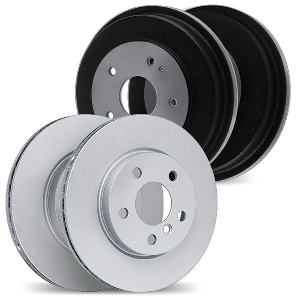 2011-2012 Volkswagen Jetta Disc Brake Rotor Set - Front and Rear (Dynamic Friction)