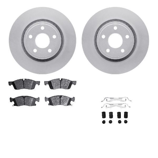 2012-2020 Dodge Durango Disc Brake Kit - Front (Dynamic Friction)