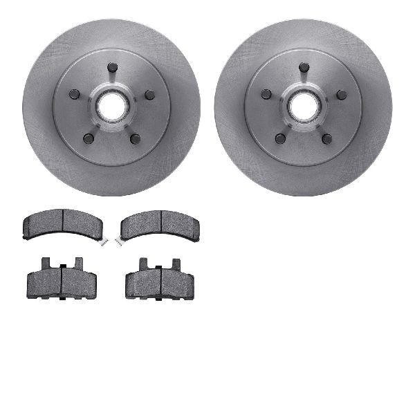 1995-2000 Chevrolet Tahoe Disc Brake Kit - Front (Dynamic Friction)